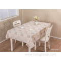 Hotel White Square Lilac Cutting Navy Table Cloth